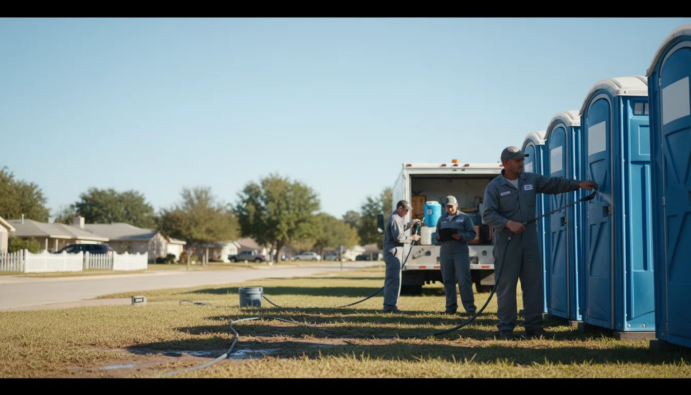 Long-Term Portable Toilet Rental in Magee, MS near me